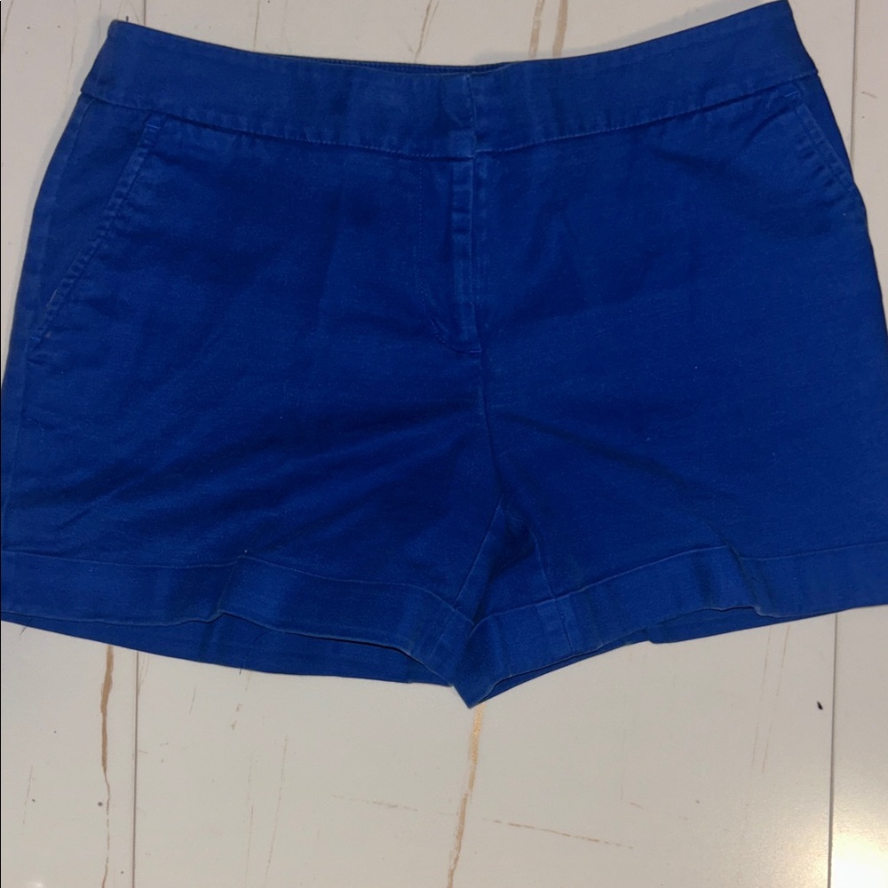 Essentials High Waist Blue Women's Shorts